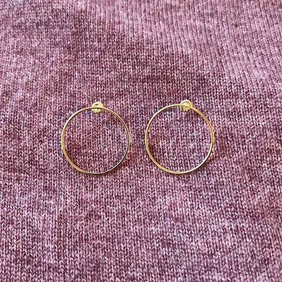 Free People Jewelry - MOVING sale! Free People Circle Earrings